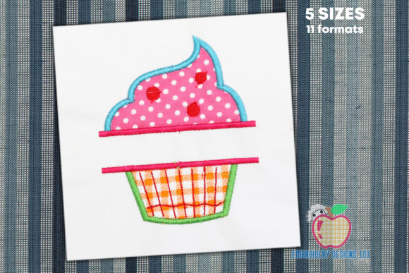 Cupcake with a Name Space Applique Review