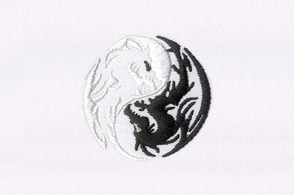 Dragons Embroidery Design Review for Small Business Merch