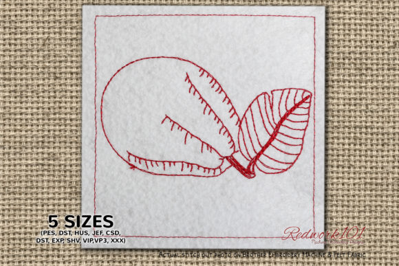 Guava with Green Leaf: A Holiday Embroidery Review