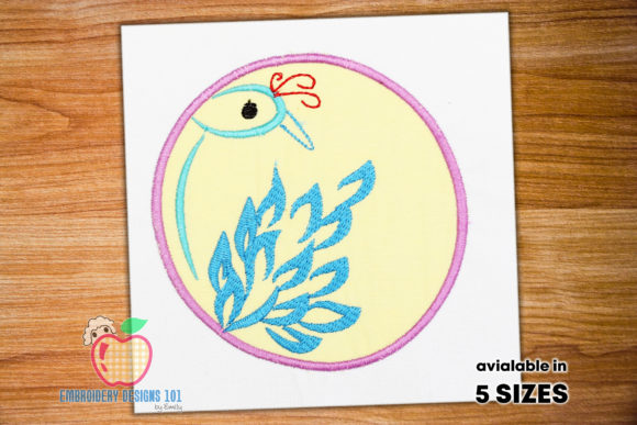 Review: Peacock Bird in Circle Applique