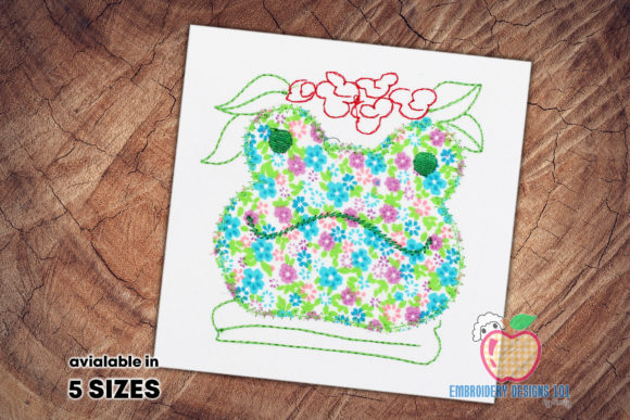 Reviewing Frog Face Made with the Flower for Etsy Shops