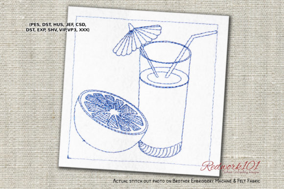 Reviewing Pinacolada Cocktail Redwork for Holiday Sales