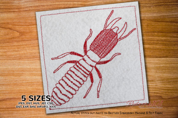 Termite Creature Redwork: A Designer’s Review